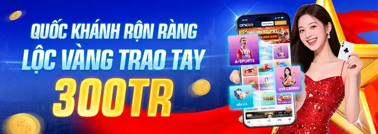 Banner khuyến mãi chào mừng